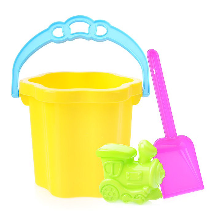 Песочный набор № 107 (ведро 0.7 л, формочка, совок 21 см) Песочный набор № 107 (ведро 0.7 л, формочка, совок 21 см)