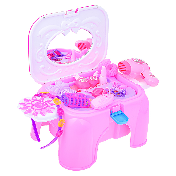 Фото к товару Игровой набор 666-1196 "Стилист" в коробке Игровой набор 666-1196 "Стилист" в коробке