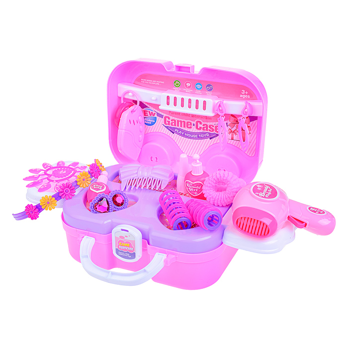 Фото к товару Игровой набор 666-1196 "Стилист" в коробке Игровой набор 666-1196 "Стилист" в коробке