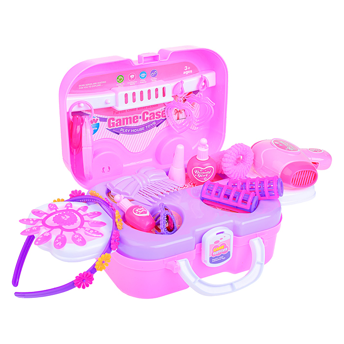 Фото к товару Игровой набор 666-1196 "Стилист" в коробке Игровой набор 666-1196 "Стилист" в коробке