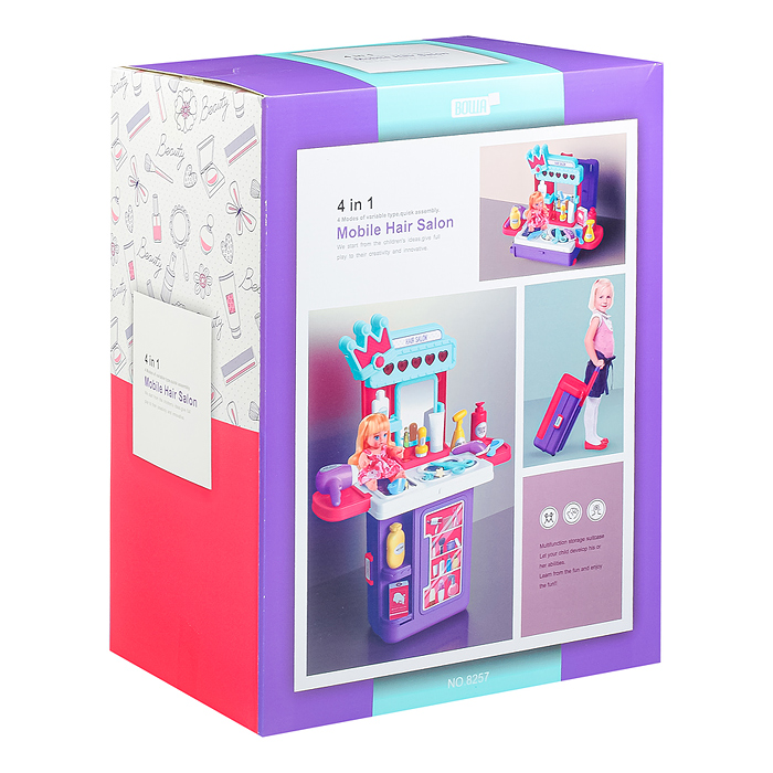 Фото к товару Игровой набор 8257 "Стилист" в коробке Игровой набор 8257 "Стилист" в коробке