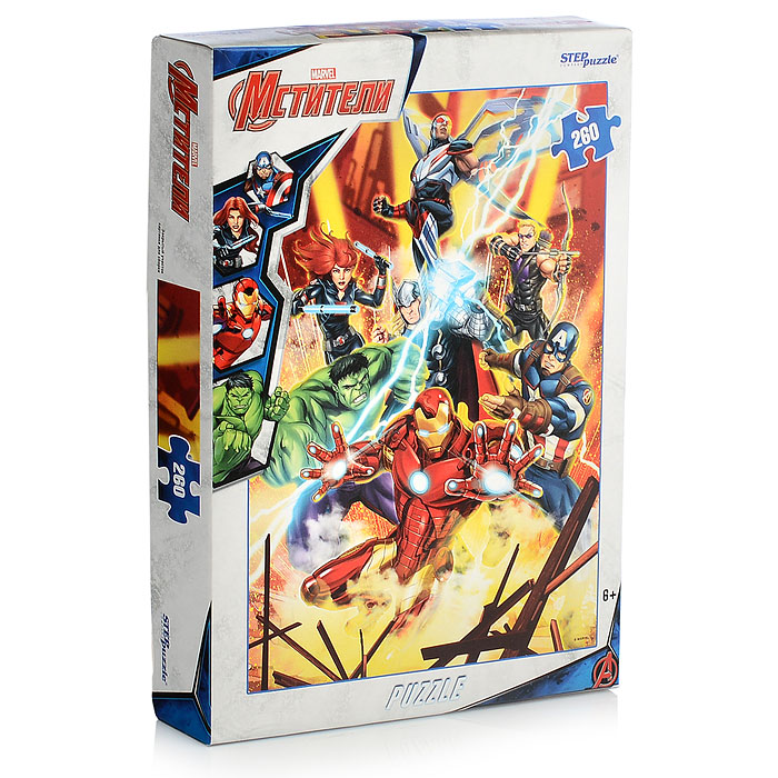 Пазлы 260 "Черная вдова" (Marvel) Пазлы 260 "Черная вдова" (Marvel)