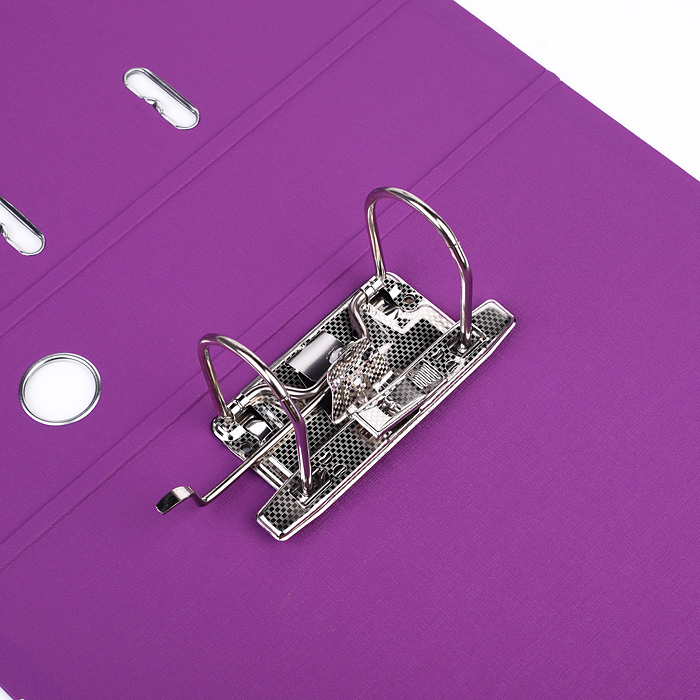 Папка с арочным механизмом, A4 75 мм PP двусторонний собранная, металлическая окантовка, 