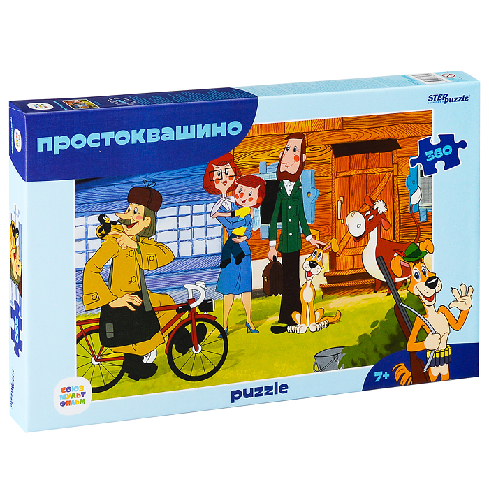 Пазлы 360 "Простоквашино (new)" (С/м) Пазлы 360 "Простоквашино (new)" (С/м)
