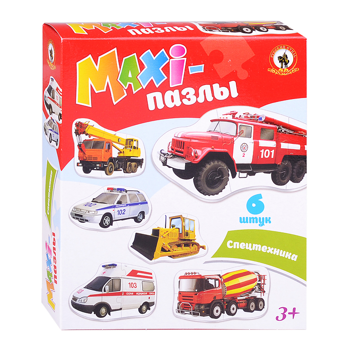 MAXI-пазлы "Спецтехника" в кор. MAXI-пазлы "Спецтехника" в кор.