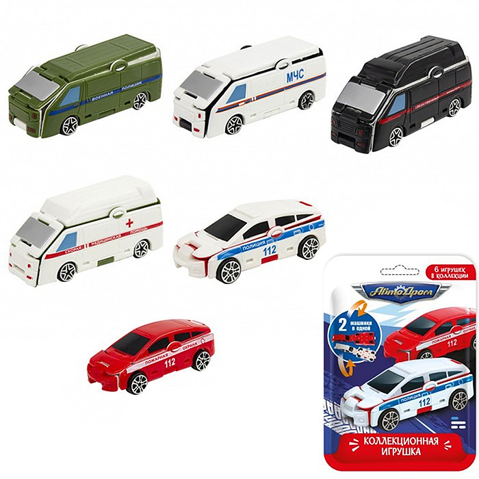 Игрушка в флоупаке Автодром в ассортименте Игрушка в флоупаке Автодром в ассортименте