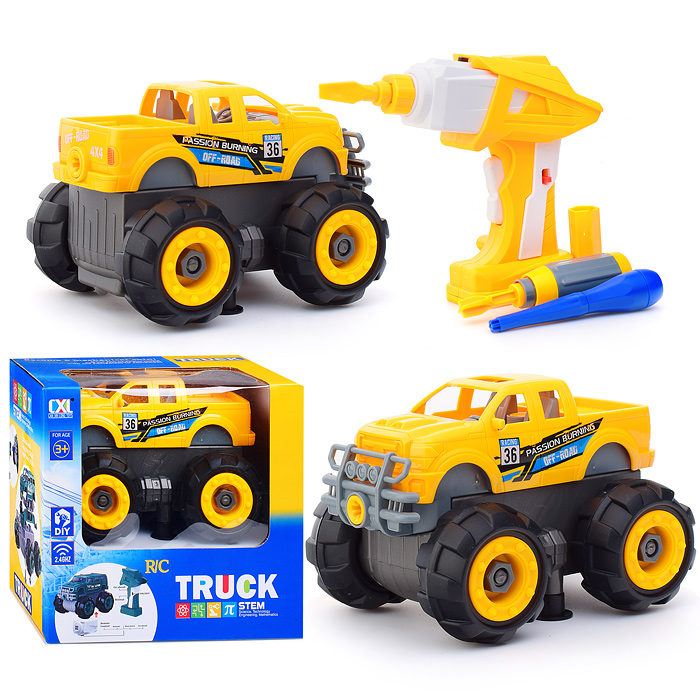 Конструктор CXL700-16B "Машина" с отверткой, в коробке Конструктор CXL700-16B "Машина" с отверткой, в коробке