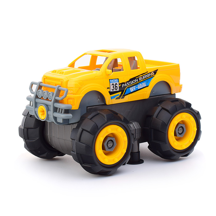 Фото к товару Конструктор CXL700-16B "Машина" с отверткой, в коробке Конструктор CXL700-16B "Машина" с отверткой, в коробке