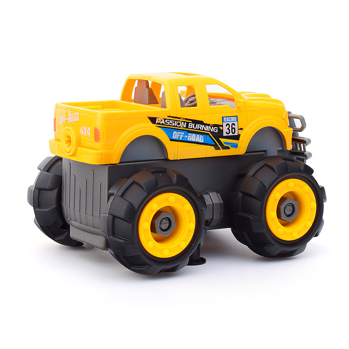 Фото к товару Конструктор CXL700-16B "Машина" с отверткой, в коробке Конструктор CXL700-16B "Машина" с отверткой, в коробке