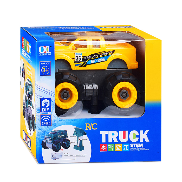 Фото к товару Конструктор CXL700-16B "Машина" с отверткой, в коробке Конструктор CXL700-16B "Машина" с отверткой, в коробке