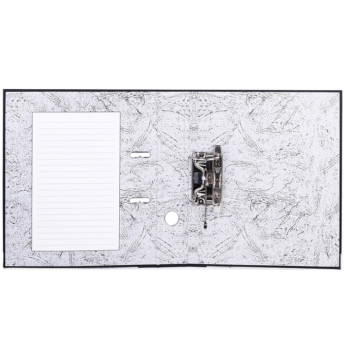 Папка с арочным механизмом "Attomex" A4 50 мм PP собранная, металлическая окантовка, запечатка фор