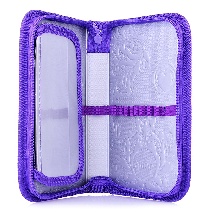 Пенал односекционный большой с откидной планкой "BEAUTIFUL GIRL"