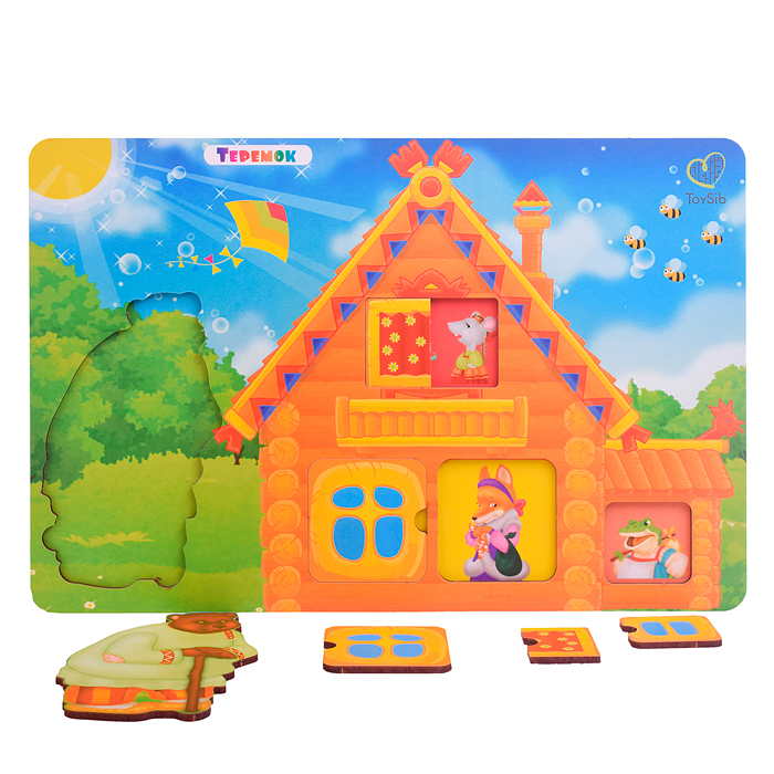 Рамка - вкладыш "Теремок"