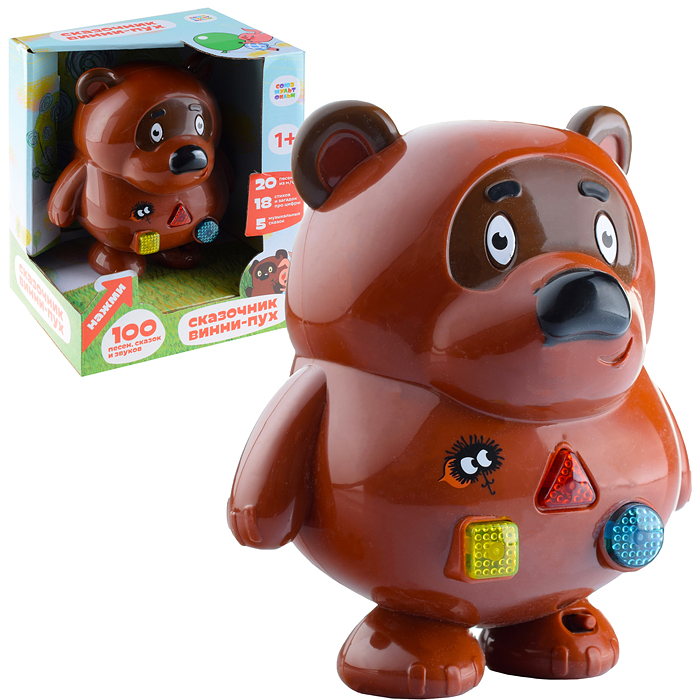 Сказочник "Винни пух. Союзмультфильм" (100 песен, сказок, звуков) в коробке Сказочник "Винни пух. Союзмультфильм" (100 песен, сказок, звуков) в коробке