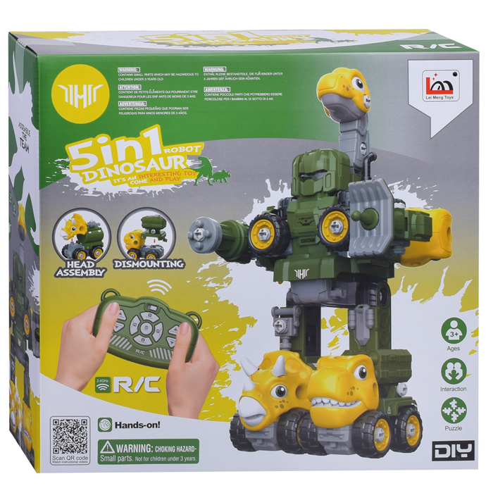 Конструктор LM912-BY р/у, 27MHz, в коробке