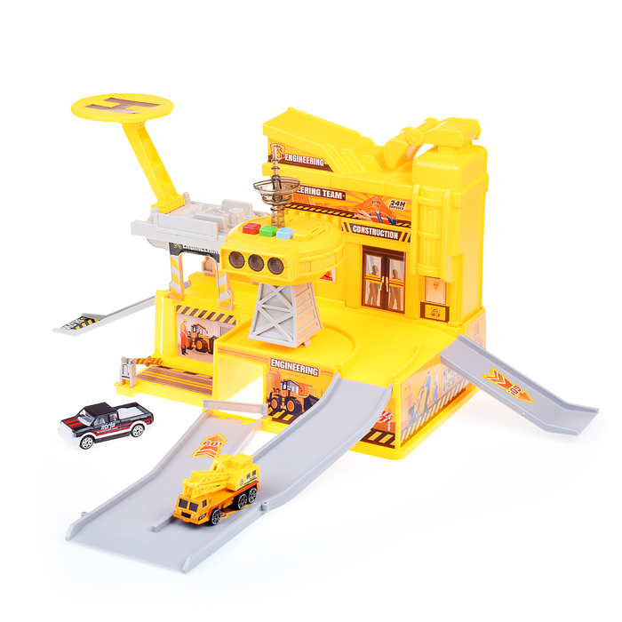 Фото к товару Игровой набор 660-A297 "Парковка" в коробке Игровой набор 660-A297 "Парковка" в коробке