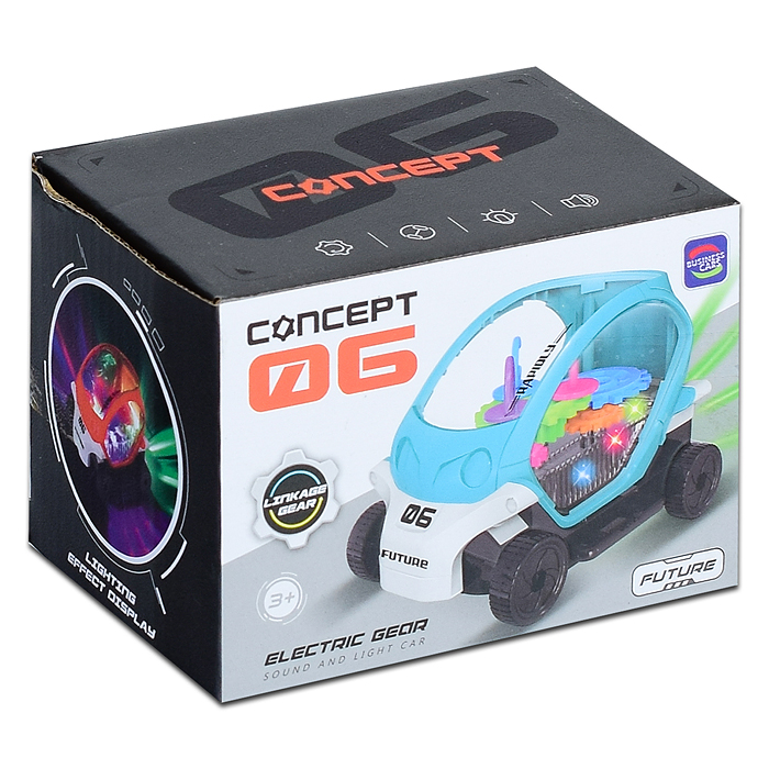 Фото к товару Машина 5093 на батарейках, в коробке Машина 5093 на батарейках, в коробке