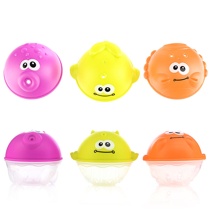 Фото к товару Набор для ванны YB1776D-3A "Веселое купание" в пакете Набор для ванны YB1776D-3A "Веселое купание" в пакете