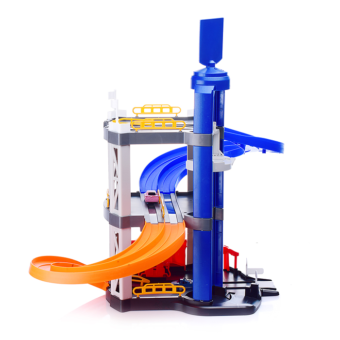 Фото к товару Парковка T704A "Двухуровневый комплекс" в коробке Парковка T704A "Двухуровневый комплекс" в коробке