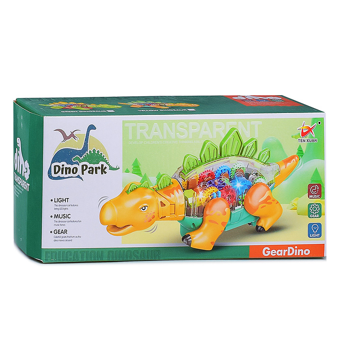 Фото к товару Динозавр 2005C/D на батарейках, в коробке Динозавр 2005C/D на батарейках, в коробке