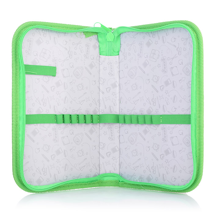 Пенал 1-секц, большой "Невероятный футбол-2" печать на ткани