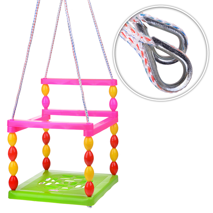 Качели дет.пластмассовые (со спинкой) Качели дет.пластмассовые (со спинкой)