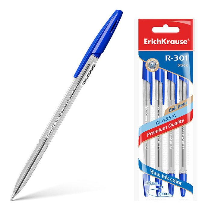 Ручка шариковая R-301 Classic Stick 1.0, цвет чернил синий Ручка шариковая R-301 Classic Stick 1.0, цвет чернил синий