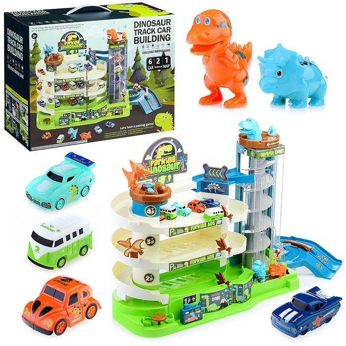 Парковка T103-66A "Дино-комплекс" в коробке Парковка T103-66A "Дино-комплекс" в коробке