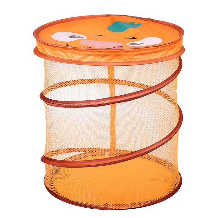 Фото к товару Корзина для игрушек 00-0055 "Чудик" в пакете Корзина для игрушек 00-0055 "Чудик" в пакете