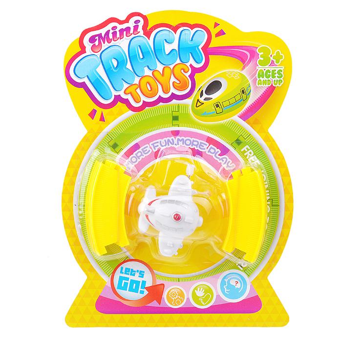 Заводная игрушка 5838-1 "Самолет", на листе Заводная игрушка 5838-1 "Самолет", на листе