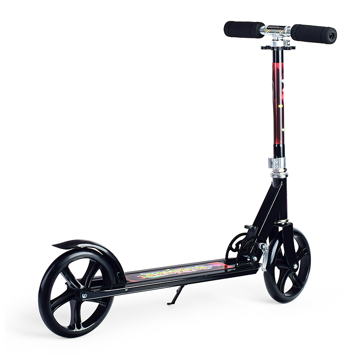 Фото к товару Самокат U038170Y 2-х кол., черный, PU/ 200 мм, ABEC 7, в коробке Самокат U038170Y 2-х кол., черный, PU/ 200 мм, ABEC 7, в коробке