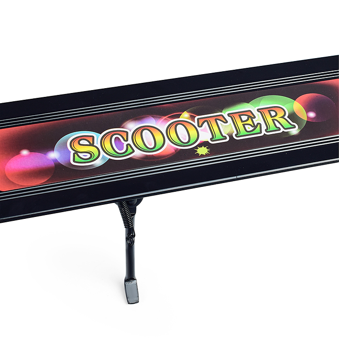 Фото к товару Самокат U038170Y 2-х кол., черный, PU/ 200 мм, ABEC 7, в коробке Самокат U038170Y 2-х кол., черный, PU/ 200 мм, ABEC 7, в коробке