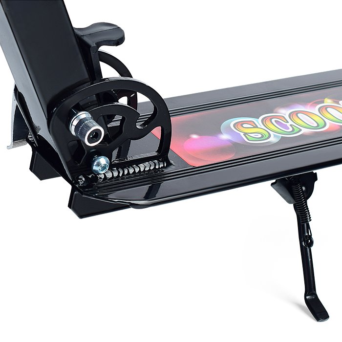 Фото к товару Самокат U038170Y 2-х кол., черный, PU/ 200 мм, ABEC 7, в коробке Самокат U038170Y 2-х кол., черный, PU/ 200 мм, ABEC 7, в коробке