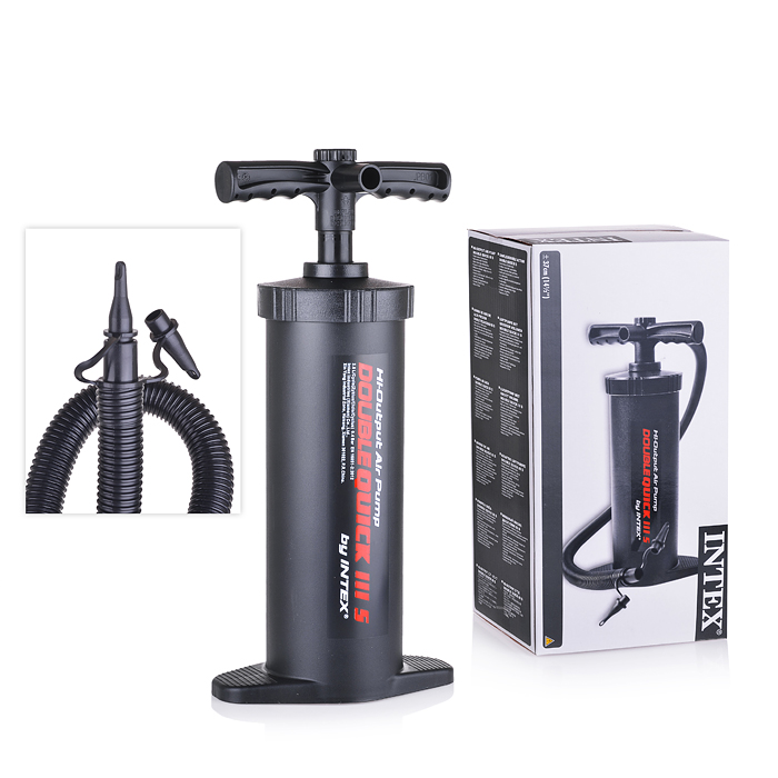 Насос ручной, 3 насадки, 37 см, 68605 INTEX Насос ручной, 3 насадки, 37 см, 68605 INTEX
