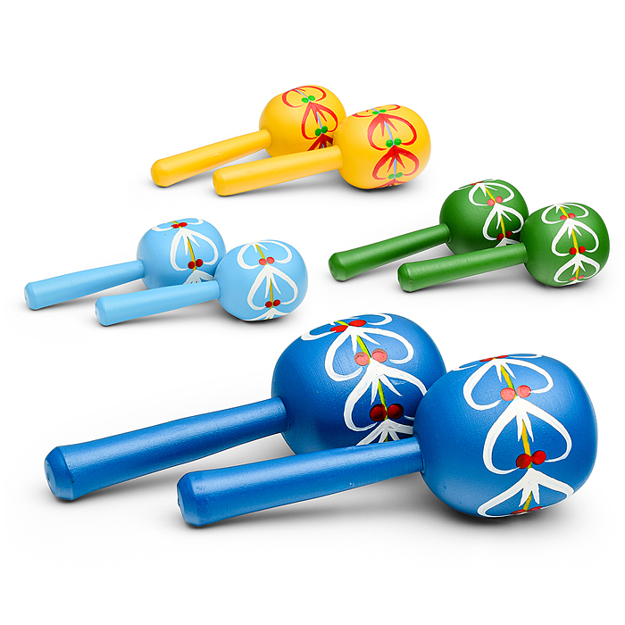 Маракасы расписные (2 шт.) Маракасы расписные (2 шт.)