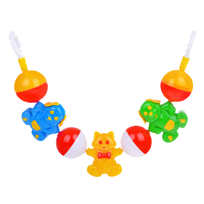 Погремушка подвеска на кроватку "Домашние любимцы" Погремушка подвеска на кроватку "Домашние любимцы"