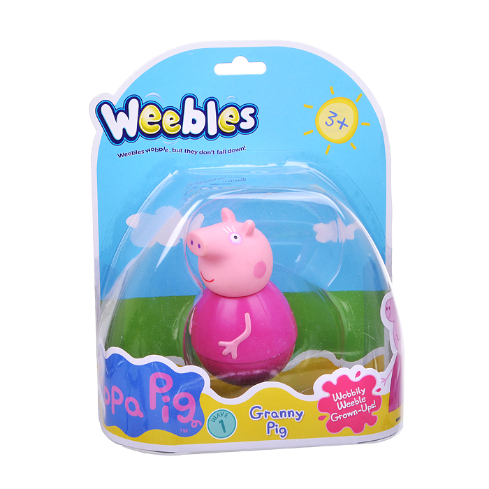 Фигурка неваляшка Бабушка Пеппы Фигурка неваляшка Бабушка Пеппы