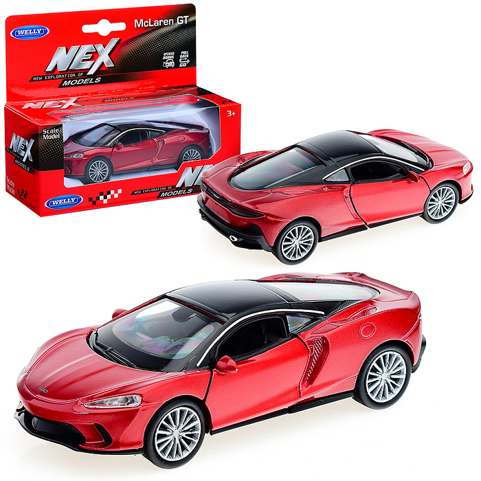 Машинка 1:38 McLaren GT, пруж. мех., цв. в асс. 
