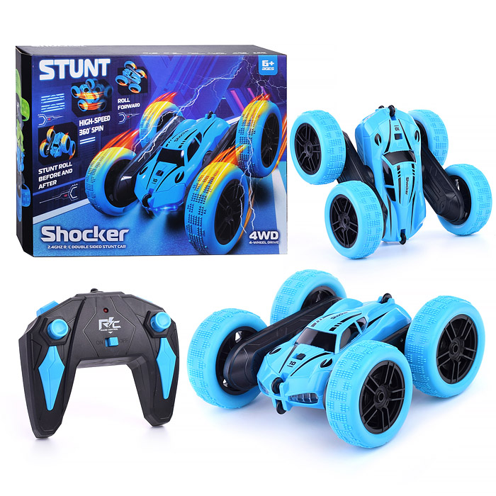 Машина JD155-2A "Stunt shocker" р/у, 27MHz, в коробке Машина JD155-2A "Stunt shocker" р/у, 27MHz, в коробке