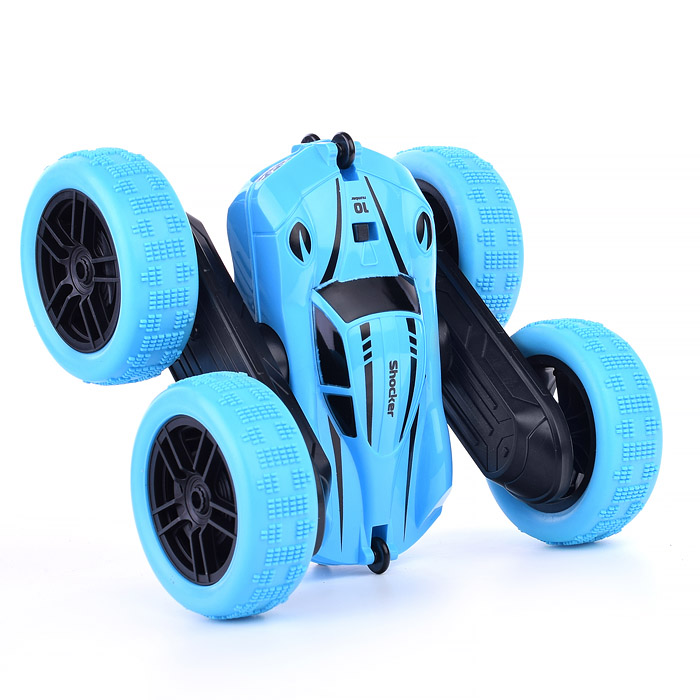 Фото к товару Машина JD155-2A "Stunt shocker" р/у, 27MHz, в коробке Машина JD155-2A "Stunt shocker" р/у, 27MHz, в коробке