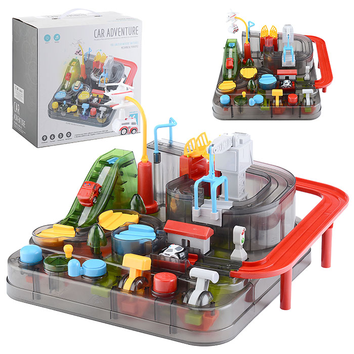 Автотрек T701A на батарейках, в коробке Автотрек T701A на батарейках, в коробке