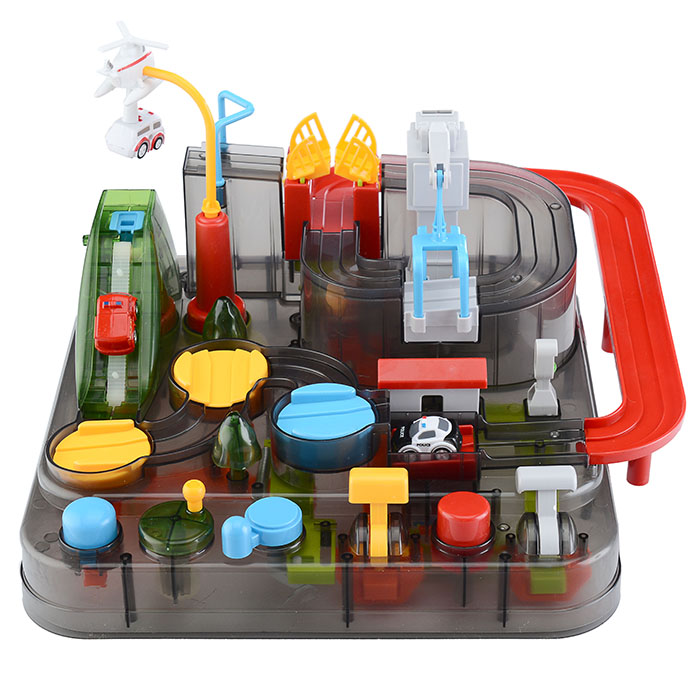 Фото к товару Автотрек T701A на батарейках, в коробке Автотрек T701A на батарейках, в коробке