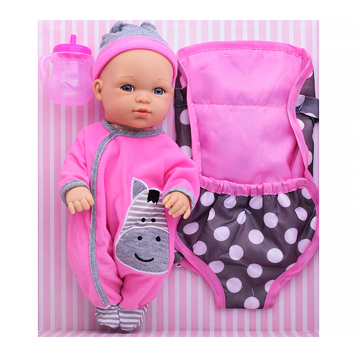 Фото к товару Пупс 200252419 с аксессуарами, в коробке Пупс 200252419 с аксессуарами, в коробке