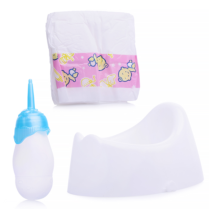 Фото к товару Пупс SR098 с аксессуарами, в коробке Пупс SR098 с аксессуарами, в коробке