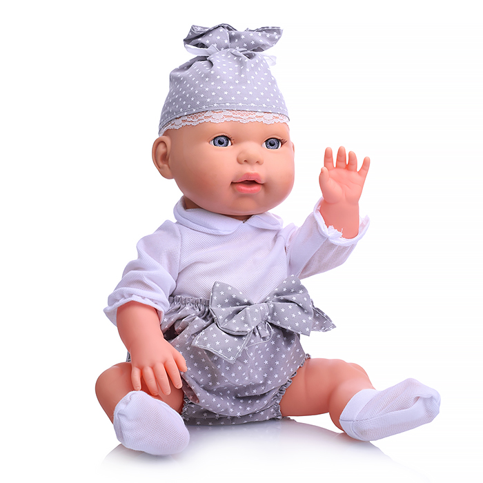 Фото к товару Пупс SR098 с аксессуарами, в коробке Пупс SR098 с аксессуарами, в коробке