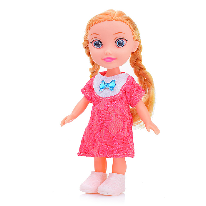 Кукла Леночка XH2023C (с чайным набором) в коробке