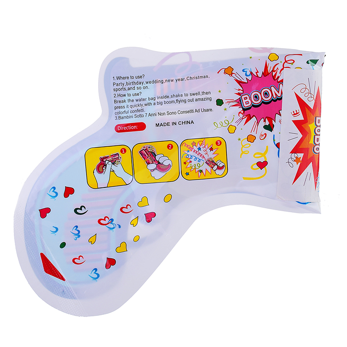 Фото к товару Хлопушка S1717 "Револьвер" Хлопушка S1717 "Револьвер"