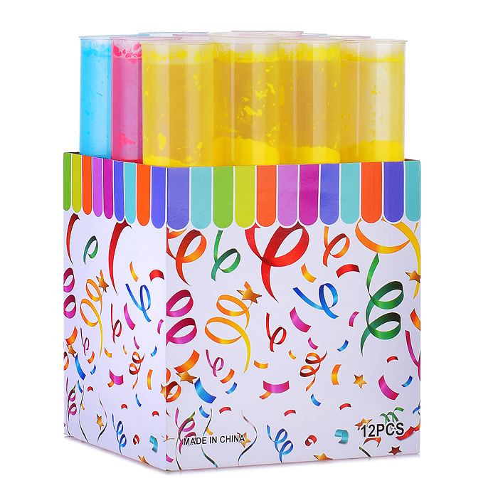 Фото к товару Хлопушка пневматическая S1728 "Порошковая" 30см, в ассортименте Хлопушка пневматическая S1728 "Порошковая" 30см, в ассортименте