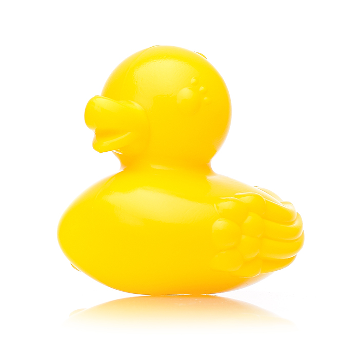 Фото к товару Набор для купания (тазик, уточка) в сетке Набор для купания (тазик, уточка) в сетке