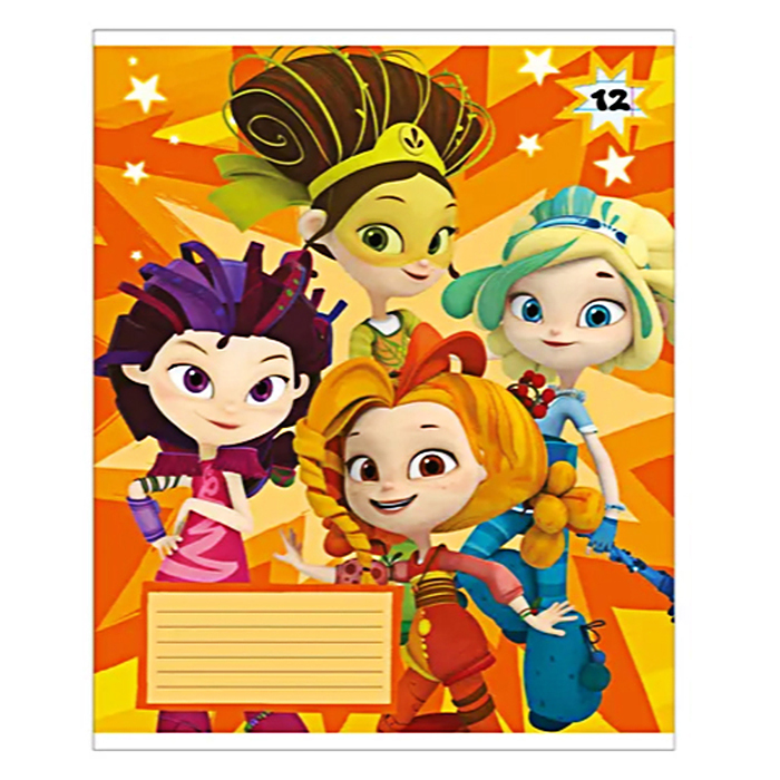 Фото к товару Тетрадь 12 л., линия "Сказочный патруль" Тетрадь 12 л., линия "Сказочный патруль"